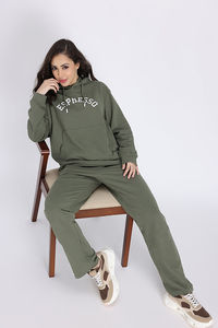 Zivame Knit Cotton Loungewear Set - Four Leaf Clover — thumbnail 2